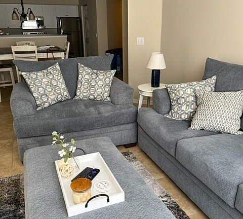 Livingroom (couch opens to full bed)