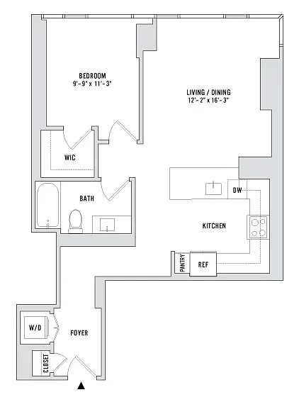 Floor plan A16