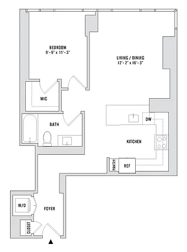 Floor plan A16