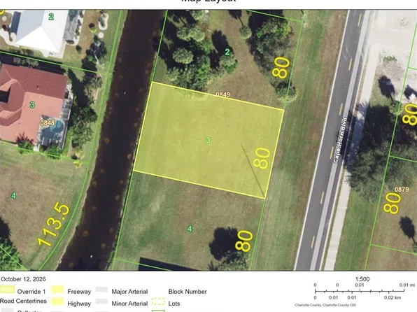 16357 CAPE HORN BOULEVARD LOT 3, PUNTA GORDA, FL 33955