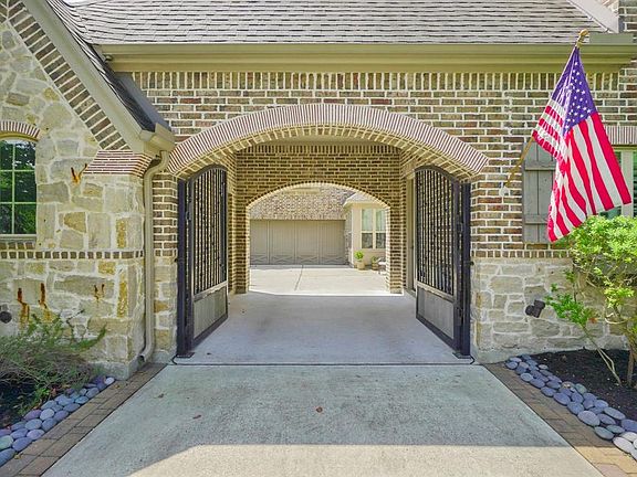 Gated carport