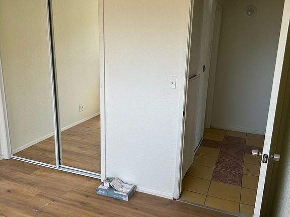 Bedroom and hallway