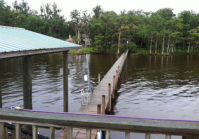 Dock from sun deck