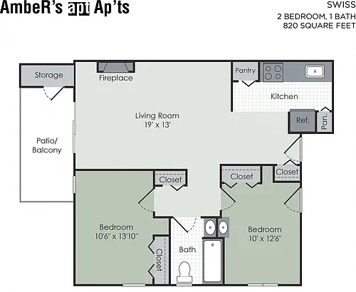 Floor plan Swiss 2- Standard