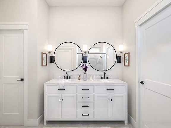 Farmhouse Look bathroom