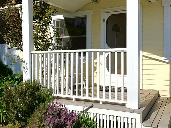 Front of the house and porch