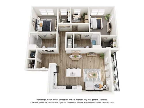 Floor plan Hesburgh
