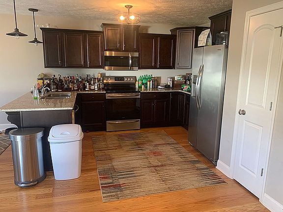 Kitchen from living room