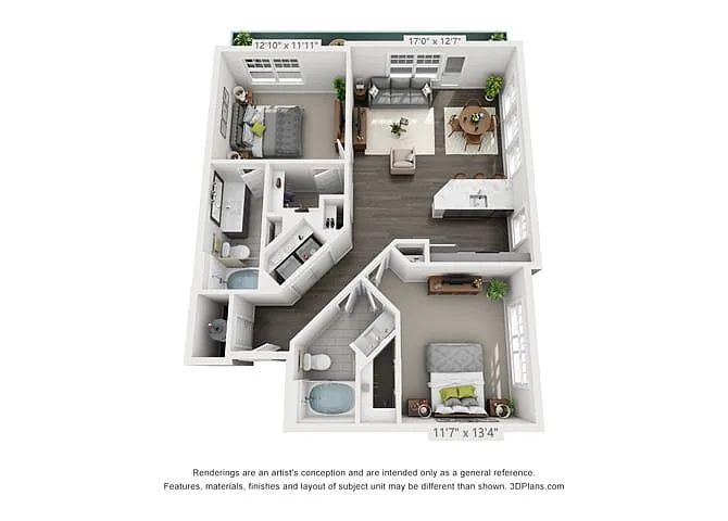 Floor plan B3 - Breathe