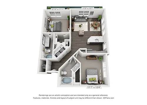 Floor plan B3 - Breathe