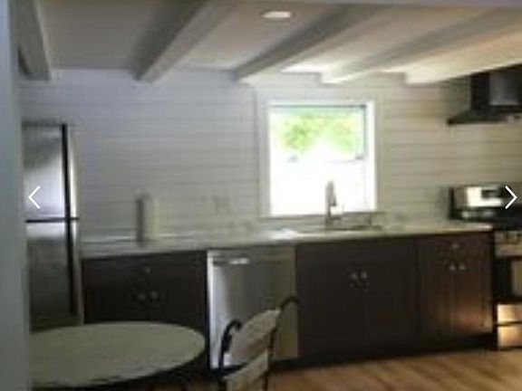 New kitchen fully stocked