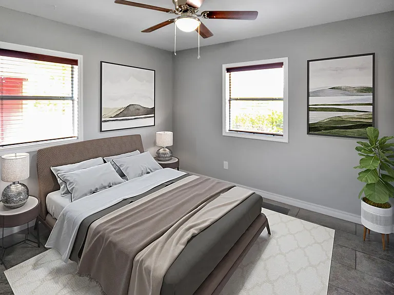Virtually Staged Bedroom 3