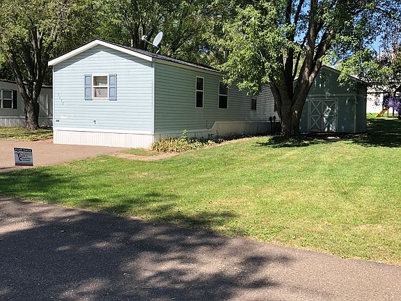 Front right view with yard