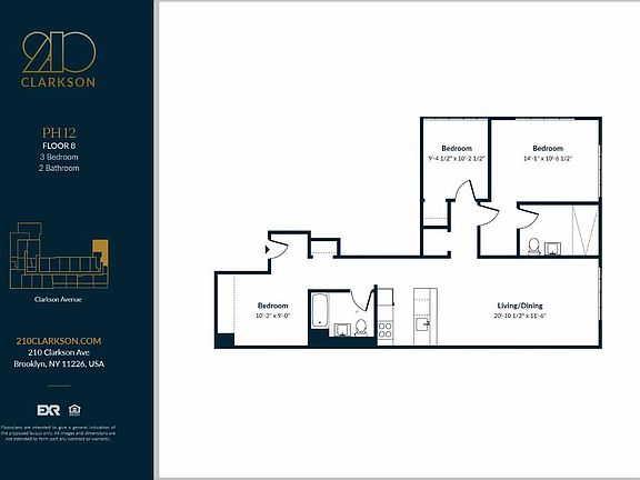 2nd image of 210 Clarkson Ave #729