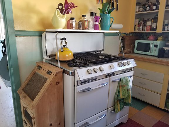 kitchen with great old stove
