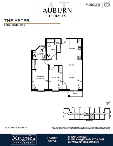 Floor plan 412