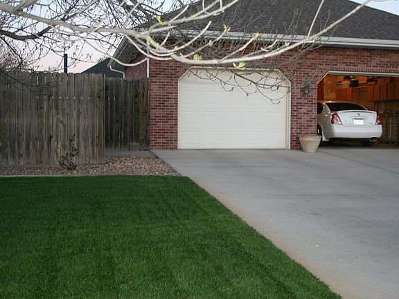 Oversized two-car garage
