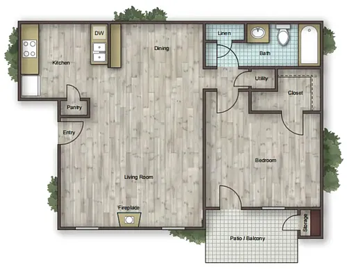 Floor plan A2