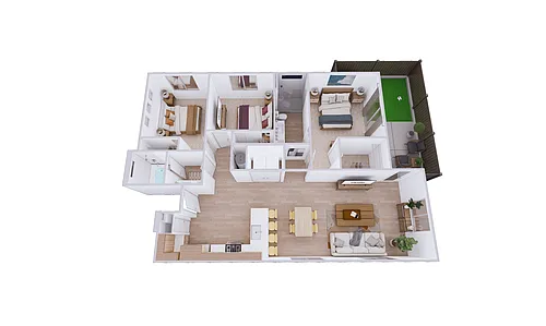 Floor plan Echo