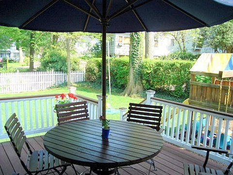 Private Yard and Deck