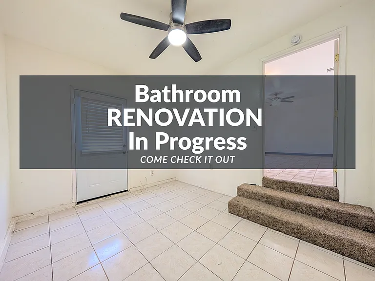 Bathroom 4 (being renovated now)