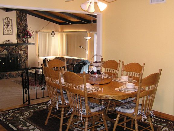 Dining area is Perfectly located