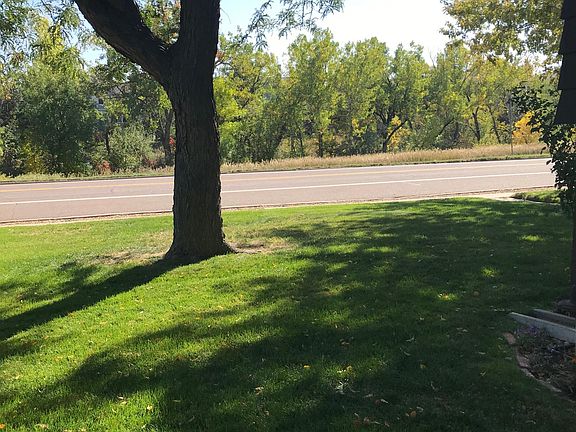 View across the street, open space.