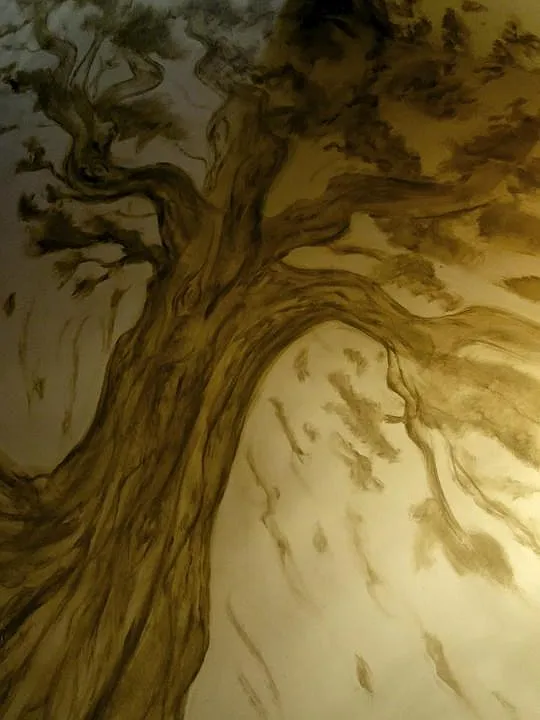 Tree Mural in Foyer