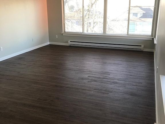 West and north facing living room