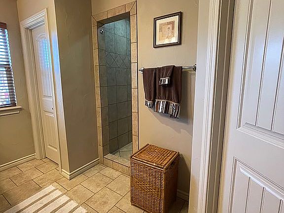 Master bath - walk-in shower