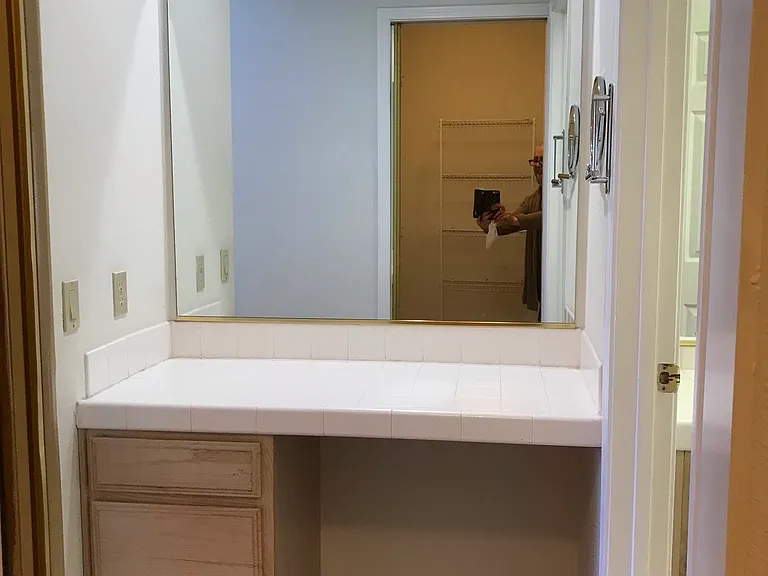 Vanity area in Master Bedroom