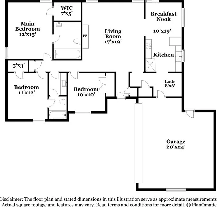 3 bed, 2.0 bath, 1394 sqft, $1,640 — Photo 2