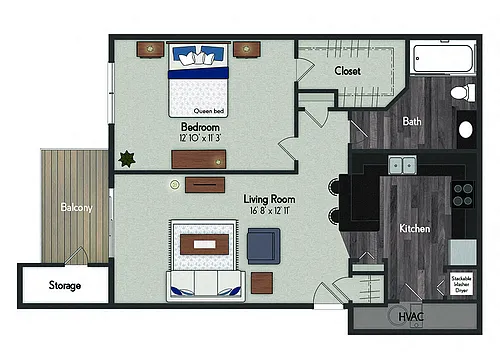 Floor plan Rockbrook