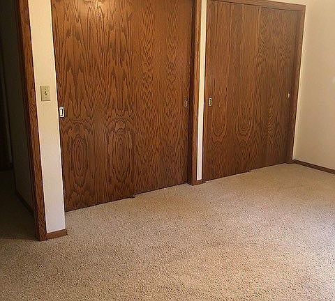 Upstairs bedroom closets