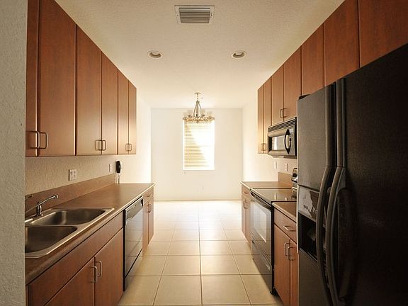Kitchen & Eat-In Dining Area view from Living Room