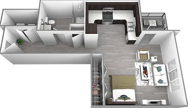 Commons at Sylvan Canyon Apartments — Photo 40