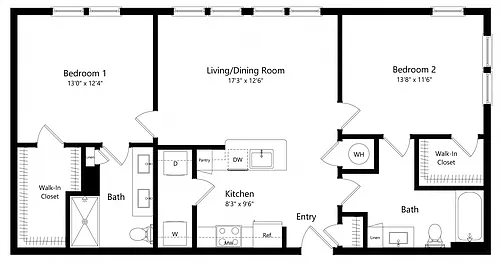 Floor plan B3