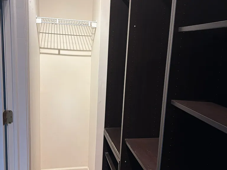 Primary closet