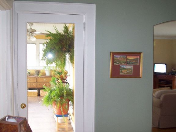 View of Sunroom from Entry