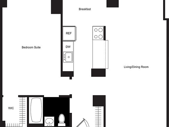 2nd image of 89 Murray St APT 15H