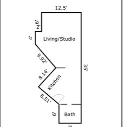 2nd image of 176 W 86th St APT 2F