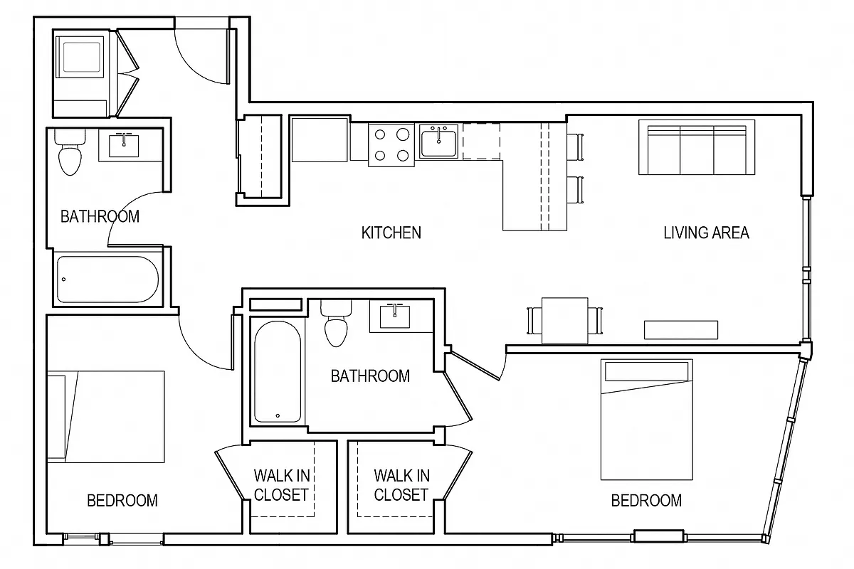 Floor plan 2A2