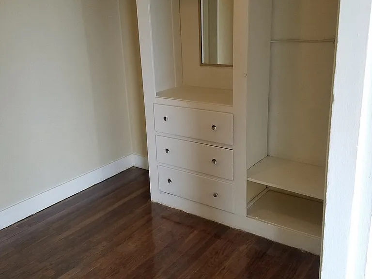 Bedroom with original built ins