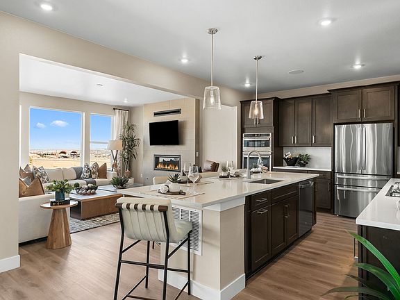 Kestrel at Tanterra in Parker, CO Whistler Model Kitchen