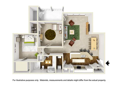 Floor plan Laurel Upgraded