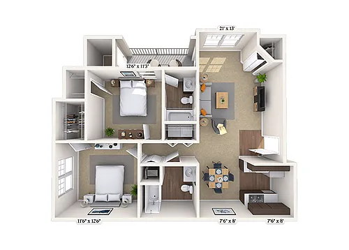 Floor plan 22B