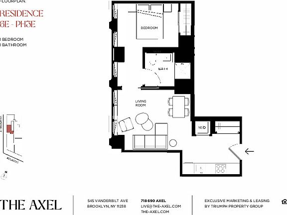 2nd image of 545 Vanderbilt Ave Penthouse 2E