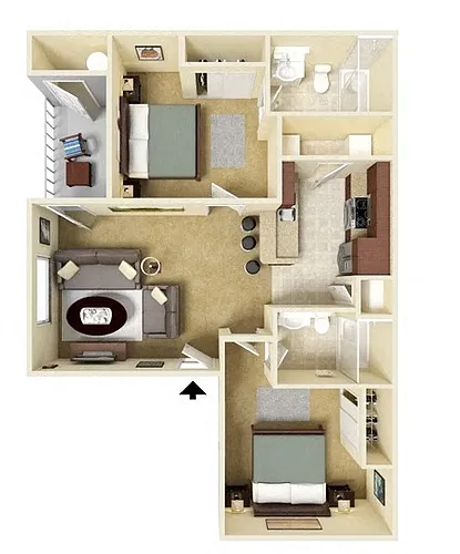 Floor plan B1