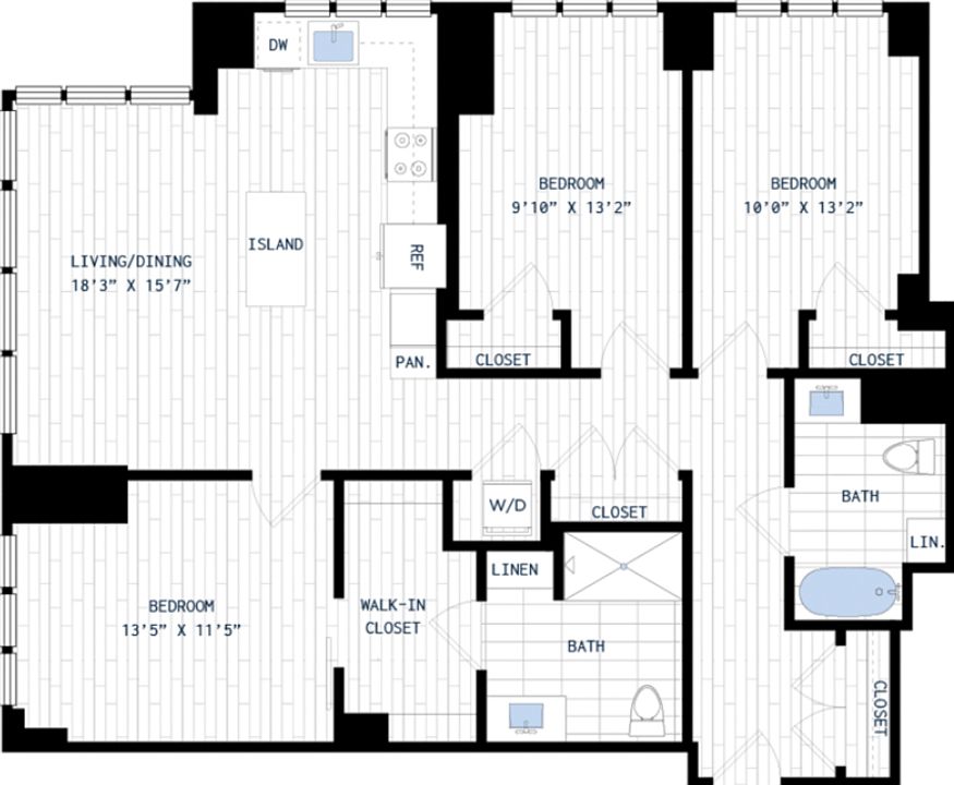 1st image of 72-74 E Dedham St Unit 3B
