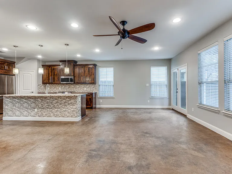 3141 Greene | Beautiful Home near TCU with an Open Concept Kitchen | Kitchen, Dining and Living Area
